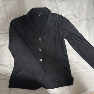 Girls Equestrian Kerrits Affinity Show Coat - Black - Size Large